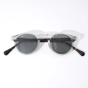 New Artistic Retro Round Sunglasses for Women and Men Japanese Korean Fashion Style Anti UV Polarized Driving Mirrors