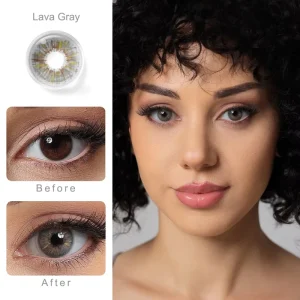 New Colored Contacts Popular Soft Blue Lenses Natural Eye Lenses Yearly Color Contact Lens