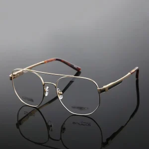 New Design Double Bridge Eyeglass Frame Factory Stock Optical Frame