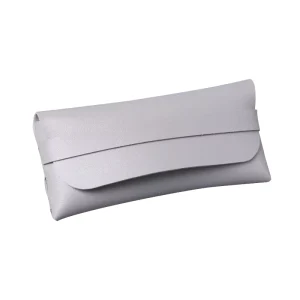 New Design OEM ODM Semi Hard Durable PU Leather Sunglass Box Custom Logo Cases Optical Frames Fashion Eyewear with Print Pattern