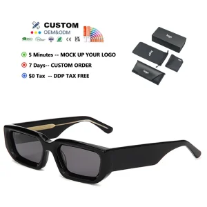 New European American Fashion Sunglasses Unisex Square Wide Mirror Leg Neutral Flat Goggles Retro Street Photoshoot UV400