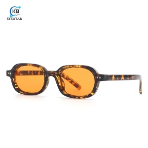 New European American Sunglasses for Men Women Retro Fashion UV400 Protection High end Oval Full Frame