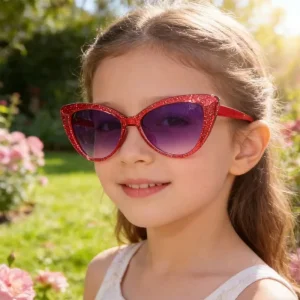 New Fashion Kids Sunglasses Boys Girls Cat eye UV400 Protection Comfortable Party Outdoor Use