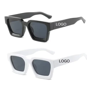 New Fashion Men Women Designer Shades Uv400 Sun Glasses Custom Personality Square Frame Classic Retro Vintage Sunglasses