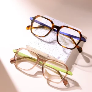 New Fashion Optical Eyeglasses Frame Fashionable Acetate Prescriptions Glasses for Myopia Ready Stock for Women and Men