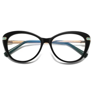 New Fashion TR90 Photochromic Anti blue Light European and American Ins Glasses Frame Spring Leg Frame