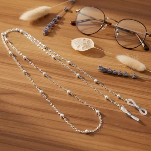 New Fashion Women’s Sunglasses Accessories Metal Glasses Chain Elegant Glasses Parts Ornament Pendant Long Chain