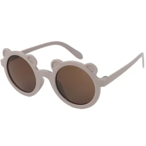 New Fashionable Panda Ear Round Children’s Size Sun proof and UV proof Sunglasses Factory for Boys and Girls