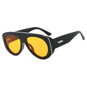 New Fashionable Sunglasses Unisex Trendy Vintage Retro Famous Shades Oversized Glasses for Women and Men