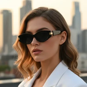 New Fashionable square Unique Sunglasses UV400 Full Rim Light Weight for Both Men Women High end Elegant Trendy Sun Glasses