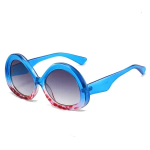 New Gold Geometric Sunglasses for Women High Quality UV400 Penguin Egg Triangle Shape Hip Hop Eyewear