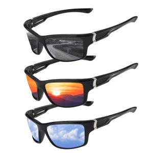 New Hot Selling Uv400 Outdoor Sports Polarized Sunglasses Women and Men Gafas De Sol De Hombre