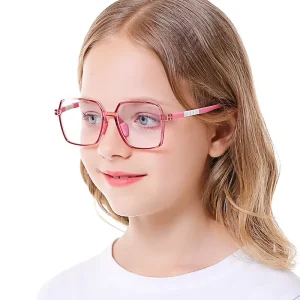 New Kids Anti Blue Light Computer Glasses UV Protection Diamond Face Shape Tr90 Optical Frames Children Glasses