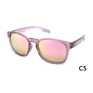 New Light Weight Comfortable Durable Half Rim Cycling Sunglasses Polarized Mirror UV Protection Unisex Fashion Retro Design