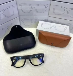 New MT5 Ultra AI Smart Glasses 8MP Camera WiFi 6 Bluetooth Calling Real Time Translation Charging Case Smart Eyewear