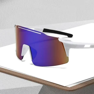 New Men Women Light Weight Half Rim Sports Sunglasses for Cycling Fishing & Outdoor Use with Customized Logo