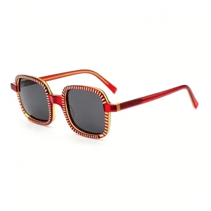 New Personalized Square Polarized Light Weight Comfortable Fashion Unisex Sunglasses Full Rim Protection