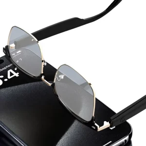 New Premium Acetate Smart Glasses Photochromic Lenses Anti Blue Light Audio Sunglasses Interchangeable Lenses for Men GS13