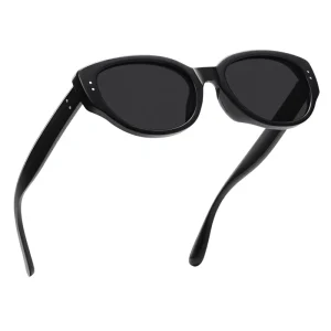 New Retro Cat’s Eye UV400 Full Frame Sunglasses Unisex High End Fashion Polarized Outdoor Sports Live Broadcast Goods