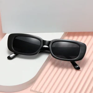 New Retro Small Square Frame Sunglasses Men Women Trendy European American Fashion Street Style Hot Selling UV400