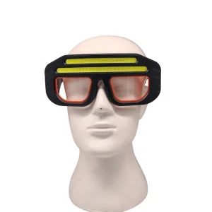 New Style Ear Worn Outdoor Cycling Headlamp with Silicone Sensor Eyewear Light Suitable for Camping Fishing and Running