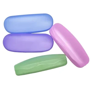 New Style Presbyopia Myopia Plastic Eyeglass Frame Storage Box Accessories Optical Frames S Type Hard Glasses Box HY Brand HYLXY