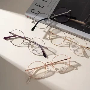 New Stylish Elegant Spectacle Frames Optical Frames Retro Luxury Round Eye Glass Frames