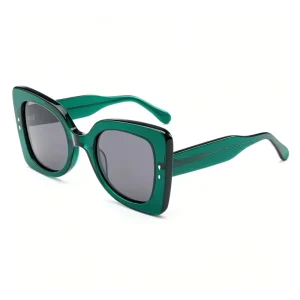 New Trend Unisex Square Polarized Sunglasses Protection Acetate Frame High quality Sunglasses Custom Logo