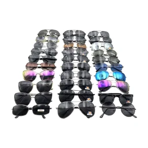 New Trendy Mix Order Promotional High Quality Polarized Sunglasses Men Luxury Metal Sunglasses UV400 in Stock Gafas De Sol