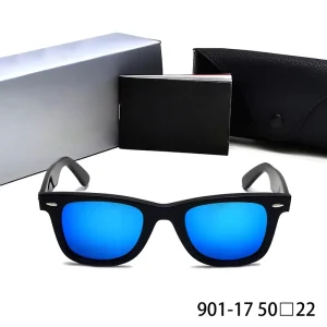 New Unisex Square Sunglasses Designer High Quality Blue Glasses Custom Logo Acetate Frame Men’s Sunglasses Daily Casual Eyewear
