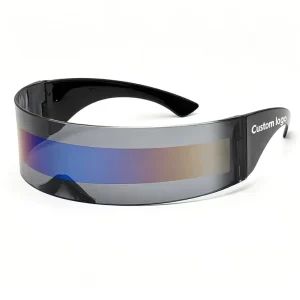 Newest Fashion Hair Band Shaped Coated Lens Party Sunglasses Women Men Eyewear Shade Sun Glasses Custom Goggles