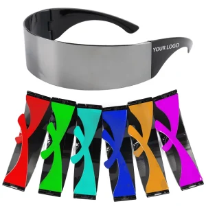 Newest Fashion Hair Band Trendy One Piece Party Sunglasses Women Men Eyewear Shade Sun Glasses Custom Logo Sun Glasses
