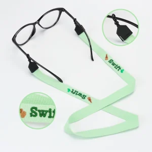 Non-Slip Embroidered Letter Eyewear Strap