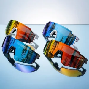 OEM Custom Logo TR90 Photochromic Polarized Sports Sunglasses for Youth and Kids