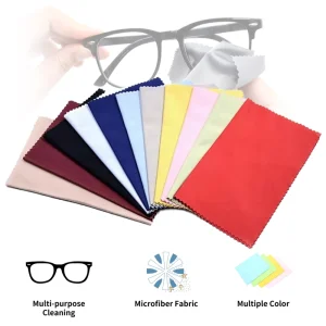 OEM Custom Multicolor Microfiber Glasses Cleaning Cloth for Optical Lenses