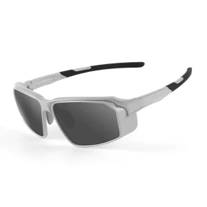 OEM Factory Custom Logo Black MTB Road Bike Polarized Cycling Glasses Windproof Shield Sports Sunglasses for Men