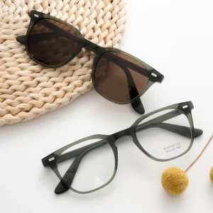 OEM Large Unisex Acetate Optical Eyeglass Frames for Daily Wear