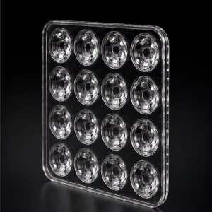 OEM ODM Plastic Optical Lens Auxiliary Lamp Lens Light Lens for Offroad Boat Truck Trailer SUV ATV Work Light