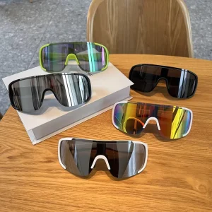 OEM ODM Waterproof Sports Goggles With Camera Outdoor Windproof Sunglasses Large Black Frame Ski Hiking for
