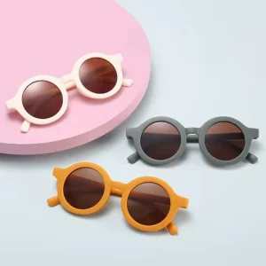 OEM Round Kids Sunglasses for Boys and Girls