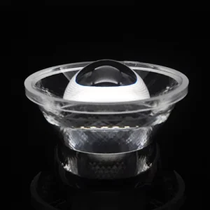 OSYS 75MM X 30MM PMMA Double Concave LED Focus Lens with Adjustable 15 55 Beam Angle High Transmittance for Indoor Lighting