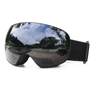 OTG Ski Goggles CE UV400 Protection Spherical Lens Anti-fog Polarized Snowboard Safety Glasses