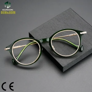 OTW6027 Acetate Titanium Optical Glasses Frame for Men and Women