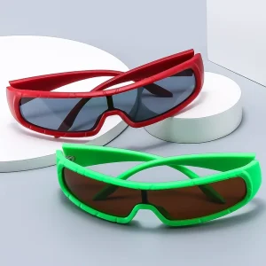 One-Piece Outdoor Sports Sunglasses, Cycling, Punk Style