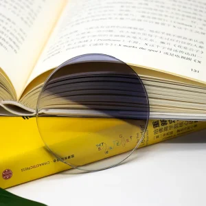 Optical Blue Cut Progressive Lenses 1.56 Curvature Progressive AR Coating Anti Blue Ray Discoloration Lens
