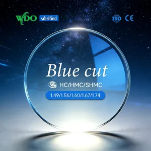 Optical Resin Lenses Blue Cut HMC SHMC Coating