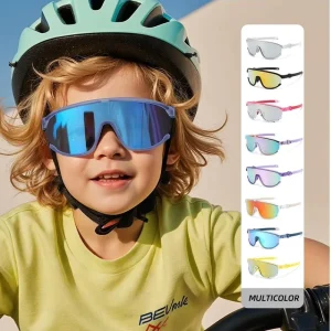 Outdoor Colorful Durable Cycling Goggles for Kids