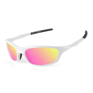 Outdoor Custom Logo TR90 Pickleball Cricket Sports Sunglasses for Women Polarized Cycling Eyewear