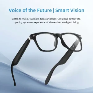 Outdoor Eyewear with Hands-Free Calling Music Magnetic Charging TR90 ABS Smart Glasses