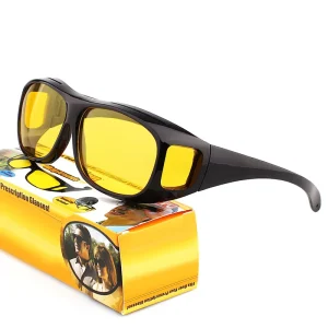 Outdoor Multifunctional Night Vision Goggles Wind and Sandproof UV400 Full Frame Eye Protection